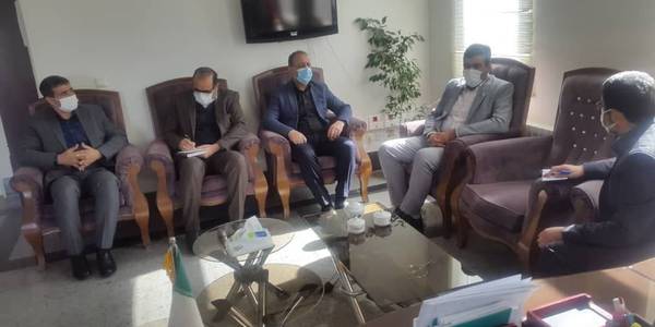 دیدارمدیرکل تامین اجتماعی استان مرکزی با فرماندار