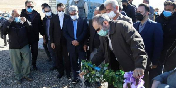 بهره برداری از پروژه آبرسانی روستای چهرقان