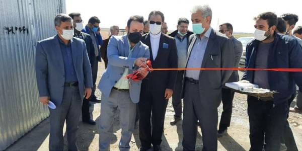 افتتاح طرح پرورش دام سبک ۴۵۰ راسی و طرح پرورش بوقلمون  ۱۲۰۰۰ قطعه ای در روستای فضل آباد