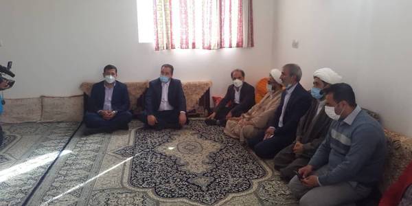 بهره برداری از دو واحد مسکن محرومان در روستاهای وسمق و محمدآباد