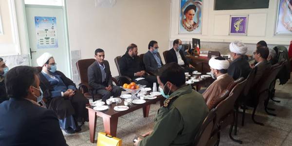 دیدار فرماندار شهرستان دلیجان با فرمانده ناحیه مقاومت بسیج دلیجان