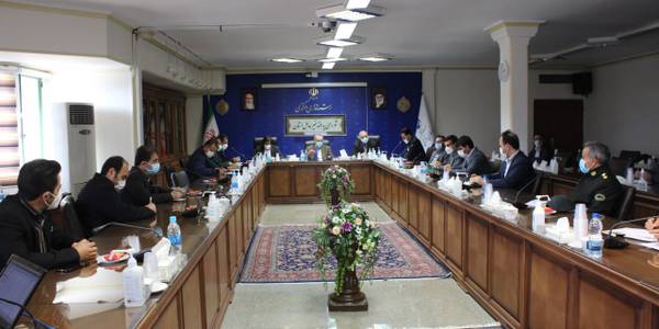 جلسه شورای پدافند غیر عامل  استان مركزی به ریاست استاندار مرکزی و با حضور معاون امور استان های سازمان پدافند غیرعامل کشور، معاون سیاسی ، امنیتی و اجتماعی استاندار و مدیران كل و مسئولین مربوطه برگزار شد.