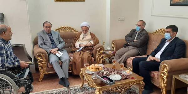 دیدار استاندار مرکزی با جانبازان هشت سال دفاع مقدس در اراک