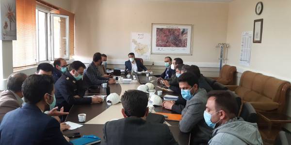 جلسه ستاد پیشگیری، هماهنگی و فرماندهی عملیات پاسخ به بحران شهرستان اراک به ریاست نصیری معاون امور عمرانی وسرپرست معاونت سیاسی اجتماعی فرماندار و با حضور  اعضای ستاد در محل فرمانداری برگزار شد.