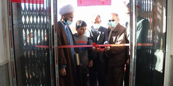 افتتاح مجتمع فرهنگی شهید سلیمانی دهیاری فوران خنداب