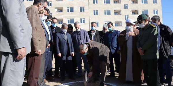 کلنگ زنی فاز دوم مسکن محرومین در محلات