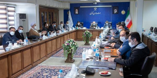 جلسه هماهنگی و رفع ابهامات و شبهات طرح ۸۱۰۰ واحدی نهضت جهش تولید مسکن در اراضی اوقافی شهر اراک