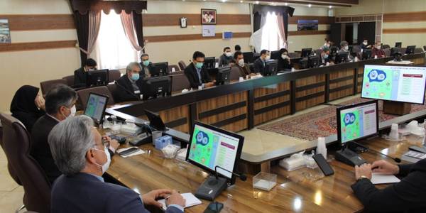 جلسه معرفی سامانه " پنجره واحد مدیریت زمین"