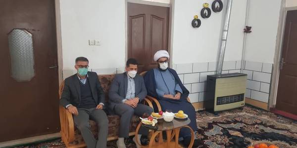 دیدار با جانبازان دفاع مقدس به مناسبت روز جانباز باحضور گازری سرپرست فرمانداری شهرستان خنداب