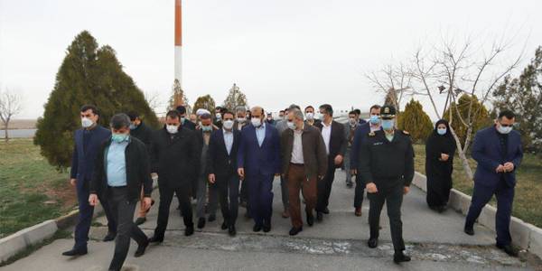 استقبال مسئولین استان از وزیر راه و شهرسازی کشور