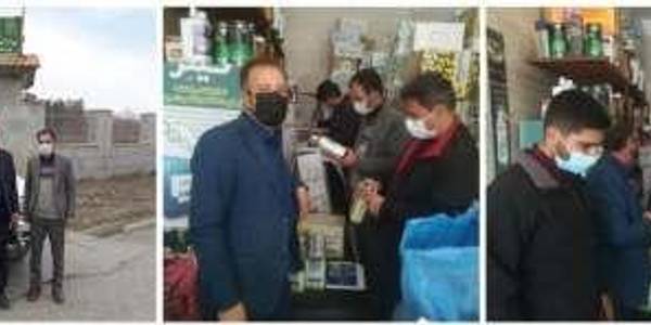 "برگزاری مانور مقابله با عرضه آفتکشهای تقلبی در شهرستان خنداب "