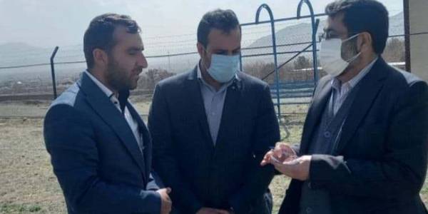 "بازدید از مجموعه ورزشی شهدای خنداب "