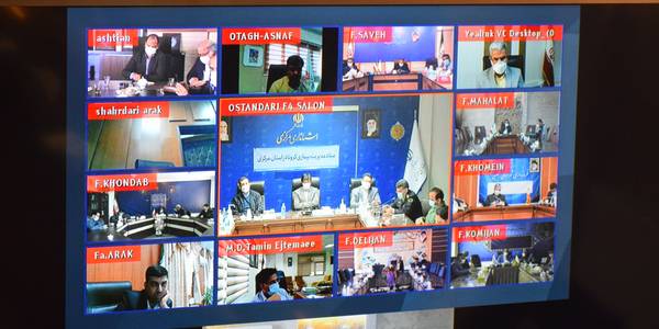 یکصد و سی و چهارمین جلسه ستاد مدیریت بیماری کرونا در استان مرکزی به ریاست اکرمی معاون سیاسی، امنیتی و اجتماعی استانداری و با حضور مدیران و مسئولین مربوطه و به صورت ویدئو کنفرانس ویژه فرمانداران برگزار شد.