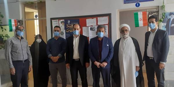 بازدید فرماندار از اداره بنیاد شهید و امور ایثارگران شهرستان دلیجان