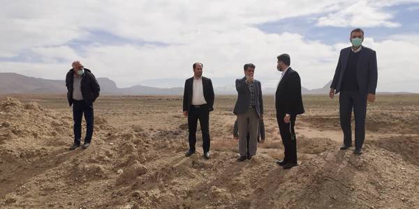 بازدید فرماندار شهرستان دلیجان از وضعیت قنوات منطقه جرجبش