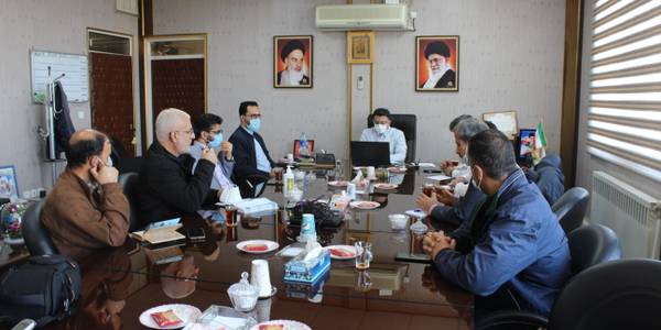 جلسه با رئیس دانشگاه علوم پزشکی استان