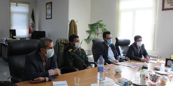 جلسه با فرماندار شهرستان خنداب