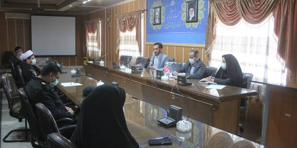 جلسه کارگروه تخصصی امور اجتماعی و فرهنگی ، سلامت ، زنان و خانواده شهرستان خمین برگزار شد  .