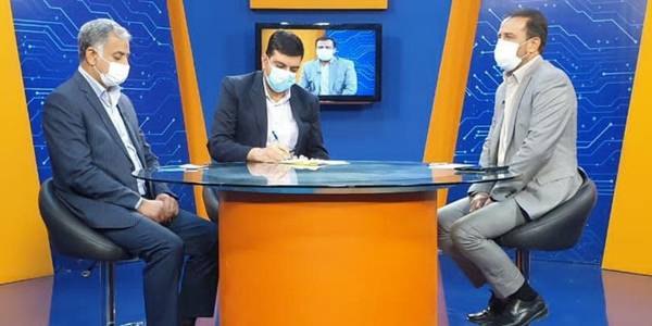 حضور مهندس هادی فرماندار شهرستان اراک و کریمی شهردار اراک در برنامه زنده تلویزیونی رودرو شبکه آفتاب استان مرکزی