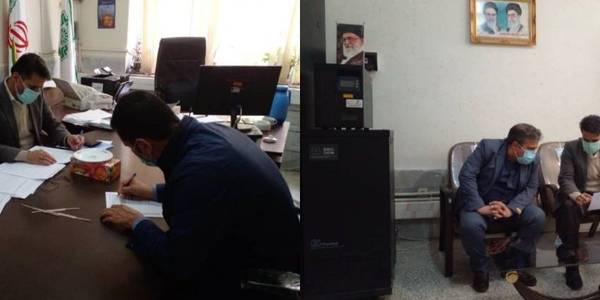 "بازدید از ادارات ونهادهای سطح شهرستان خنداب"