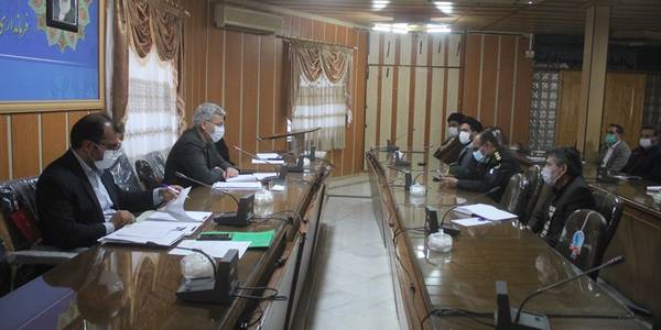 جلسه هماهنگی ستاد خدمات سفر شهرستان خمین