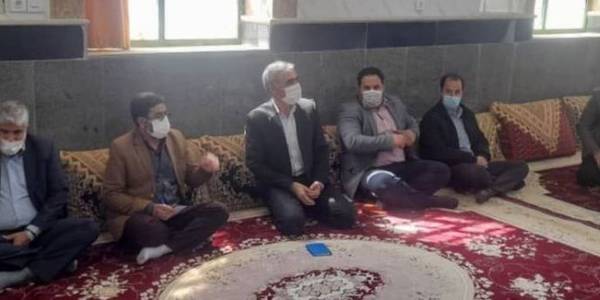 ""دهگردشی فرماندار در روستای قاسم آباد""