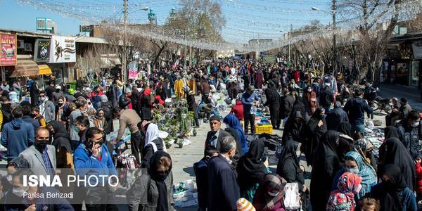 حال و هوای شهر اراک در آستانه نوروز ۱۴۰۱