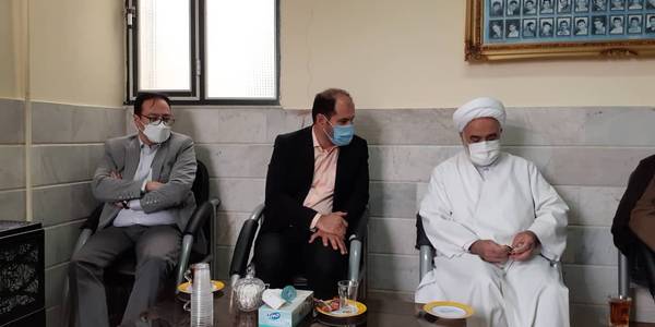 دیدار نوروزی فرماندار با امام جمعه شهر دلیجان