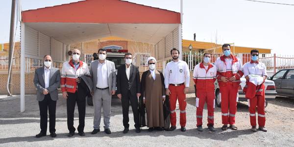 بازدید از پایگاه امداد و نجات بین شهری(جاده ای) سه راهی حاجی آباد