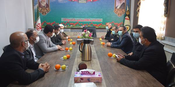 دیدار با جانشین فرمانده انتظامی محلات