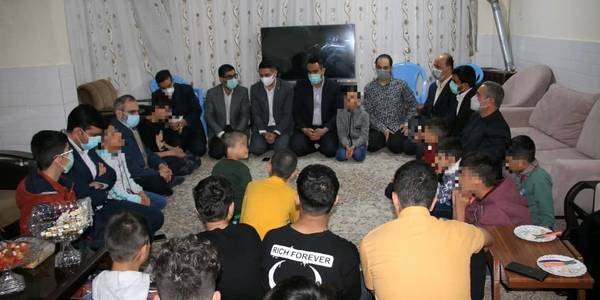 مراسم تحویل سال در مؤسسه خیریه امام رضا (ع) اراک برگزار شد