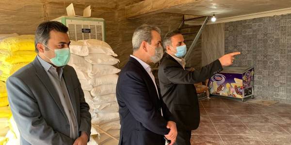 از نانوایی های سطح شهر پرندک