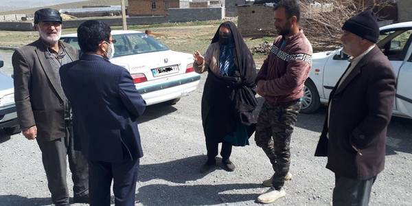 بازدید مجید گازری سرپرست فرمانداری شهرستان خنداب از روستاهای اقماری