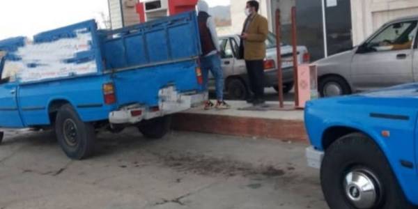 بازدید فرماندار از جایگاه پمپ بنزین مرکز شهرستان خنداب