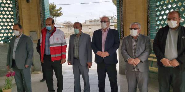 مراسم غبارروبی و گلباران گلزار مطهر شهدای شهر،سرور آباد و شهدای گمنام شهرستان