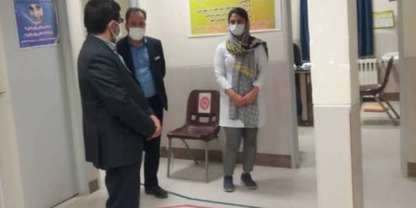 بازدید فرماندار از مرکزجامع سلامت جاورسیان