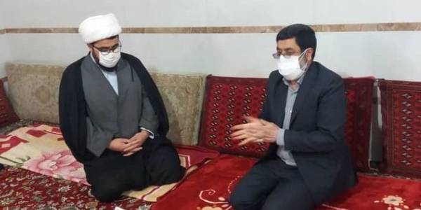 دیدار فرماندار با امام جمعه بخش قره چای