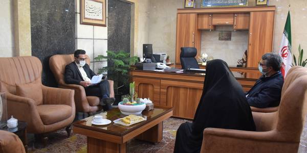 ملاقات مردمی مورخ ۰۸-۰۱-۱۴۰۱ همشهریان عزیز با ناظری فرماندار شهرستان محلات