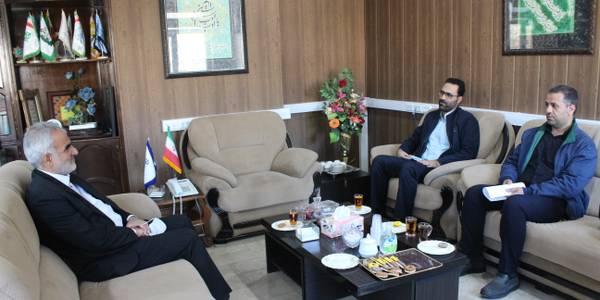 جلسه با سرپرست اداره کل آموزش و پرورش