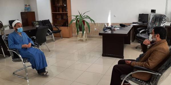 "بازدید فرماندار خنداب از اداره اوقاف وامورخیریه "