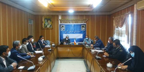 اولین جلسه ستاد تنظیم بازار شهرستان خمین در سال 1401برگزار شد