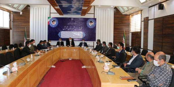 جلسه بررسی مشکلات روستاهای حشه و فلوجرد :