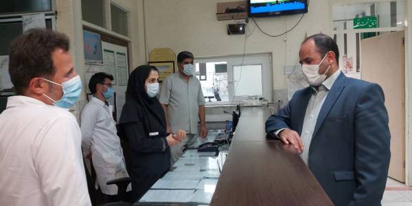 حضور در بیمارستان امام سجاد (ع) آشتیان