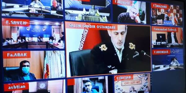 حضور فرماندار خنداب در جلسه شورای اداری