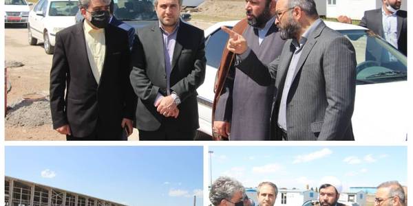 بازدید از روند احداث سردخانه گمرک شهر صنعتی کاوه