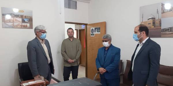 بازدید سرزده فرماندار از اداره راه و شهرسازی شهرستان دلیجان
