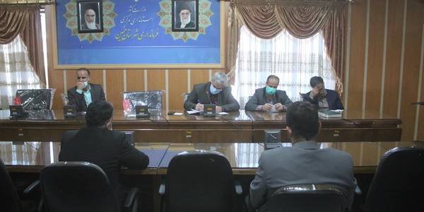 اولین جلسه پرسنلی فرمانداری شهرستان خمین در سال 1401 برگزار شد
