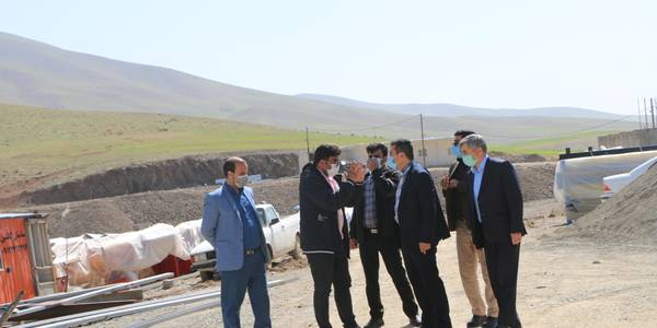 بازدید از معدن مس در اراضی روستای ده حسین