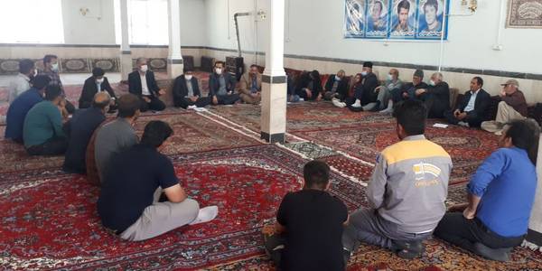 دهگردشی فرماندار در بخش مرکزی روستای دهنو