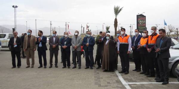 بازدید استاندار مرکزی از محل برگزاری پویش همراهان ایمن سفر شهرستان دلیجان